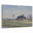 Claude Monet's Tulip Fields at Sassenheim - Impressionist Landscape Art