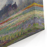Claude Monet's Tulip Fields at Sassenheim - Impressionist Landscape Art