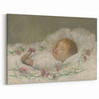 László Mednyánszky's Dead Nephew's Head - Somber Realist Art Print