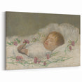 László Mednyánszky's Dead Nephew's Head - Somber Realist Art Print