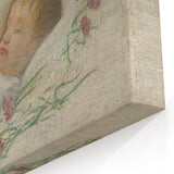 László Mednyánszky's Dead Nephew's Head - Somber Realist Art Print