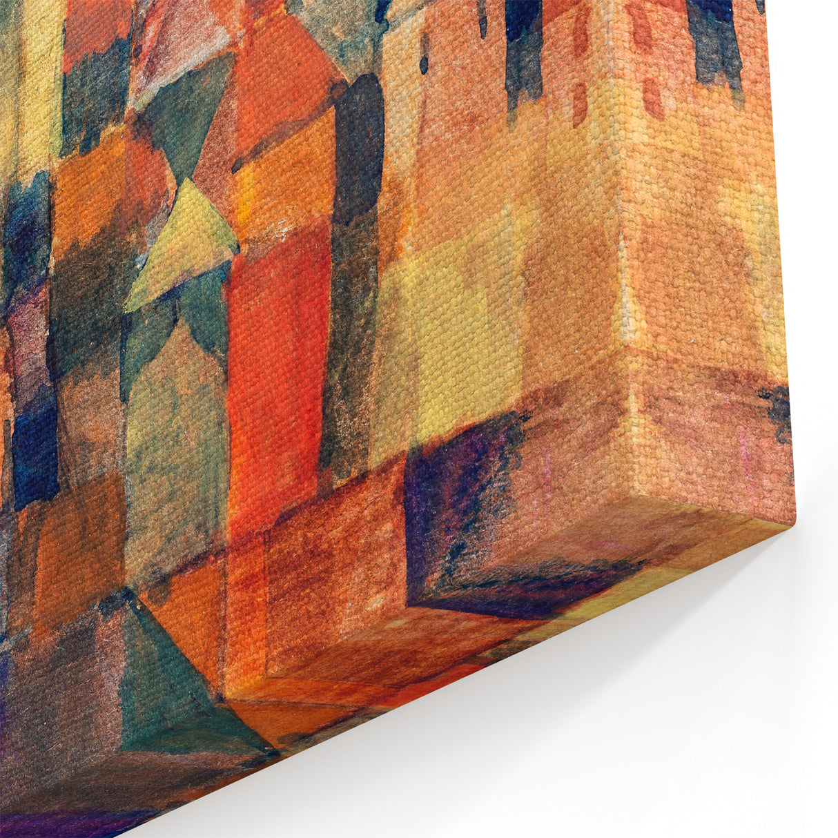 Paul Klee's City with the Three Domes - Abstract Modern Art Print