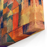 Paul Klee's City with the Three Domes - Abstract Modern Art Print