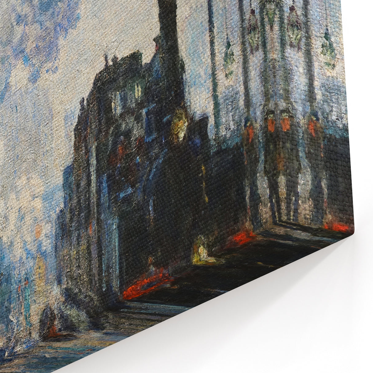 Claude Monet's Arrival of the Normandy Train - Impressionist Train Art