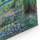 Claude Monet's Water Lilies and Japanese Bridge - Impressionist Garden Art