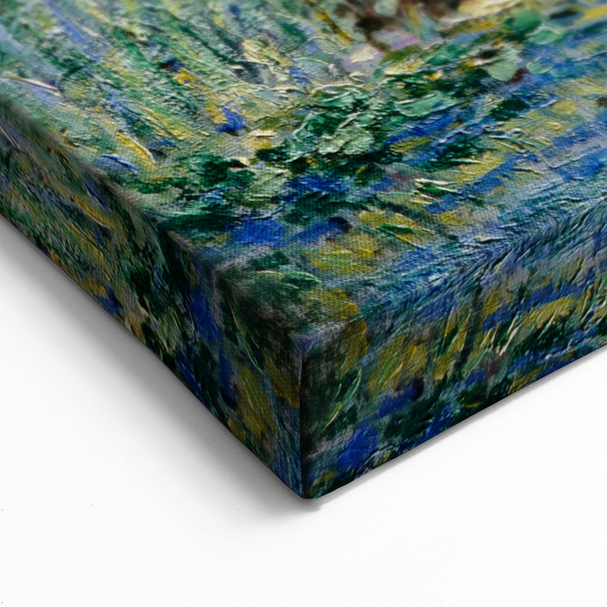 Claude Monet's Water Lilies and Japanese Bridge - Impressionist Garden Art