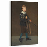 Édouard Manet's Boy with a Sword - Classic Impressionist Portrait Art