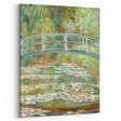 Claude Monet's Bridge over a Pond of Water Lilies - Serene Impressionist Art