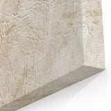 Organic Textured Beige and Cream Abstract Art – Canvas Print