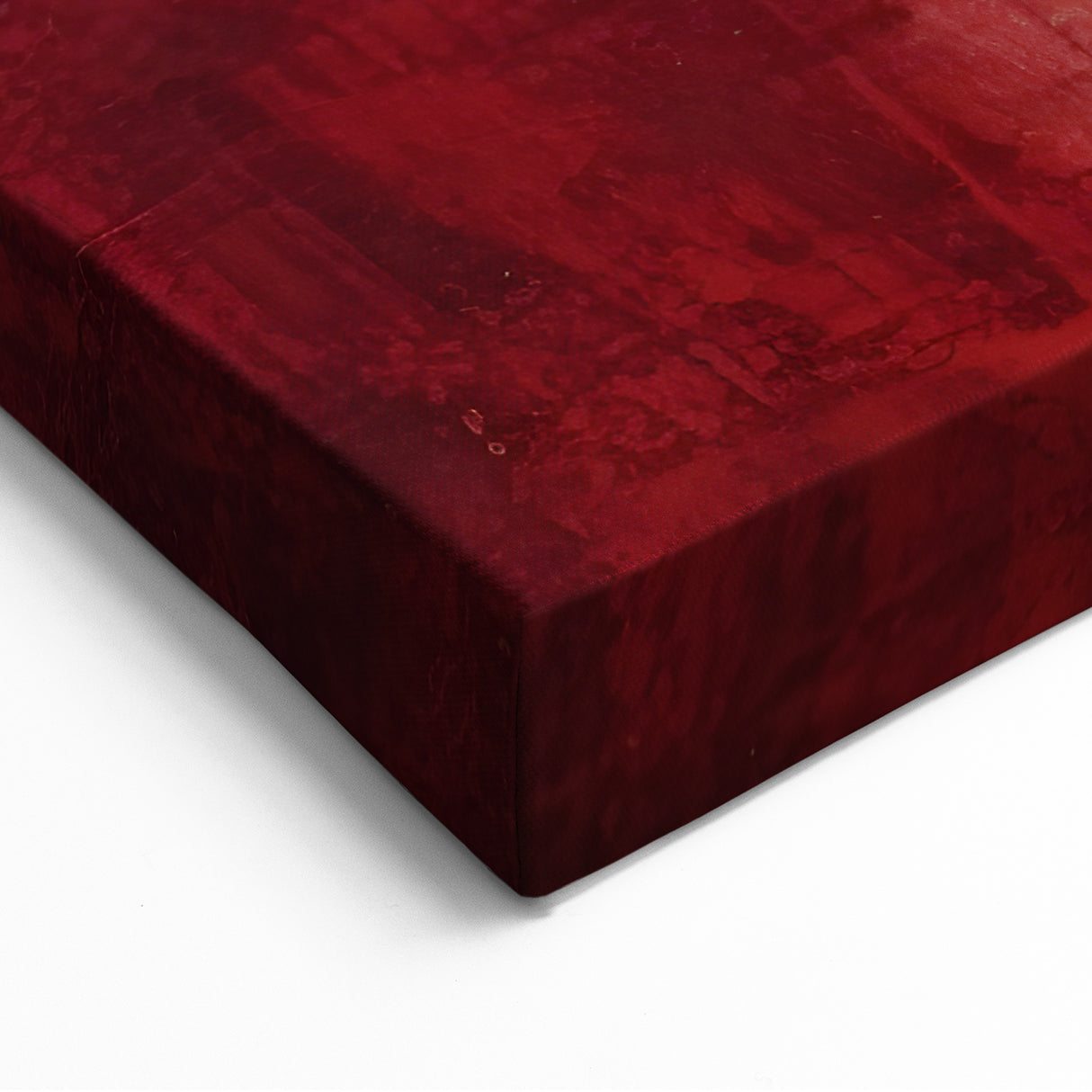 Bold Red Abstract Strokes - Contemporary Wall Art on Canvas