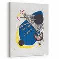 Vibrant Abstract Modern Art Print - Kleine Welten II by Wassily Kandinsky