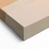 Soft Pastel Abstract Strokes - Modern Peach, Mint, and Gray Wall Art