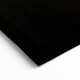 Dramatic Abstract Strokes - Fiery Orange and Black Wall Art