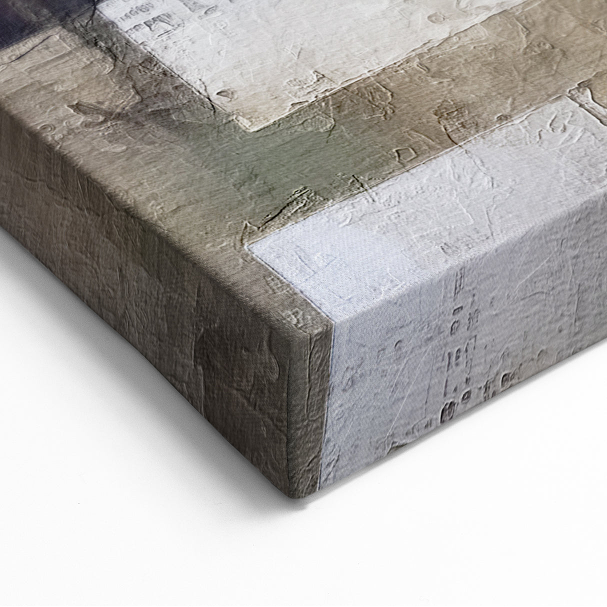 Historic Abstract Architecture Art Print – Rustic Landmark Wall Decor