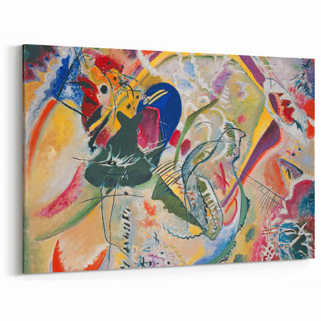 Improvisation 35 - Vibrant Abstract Modern Wall Art in Bold Colors