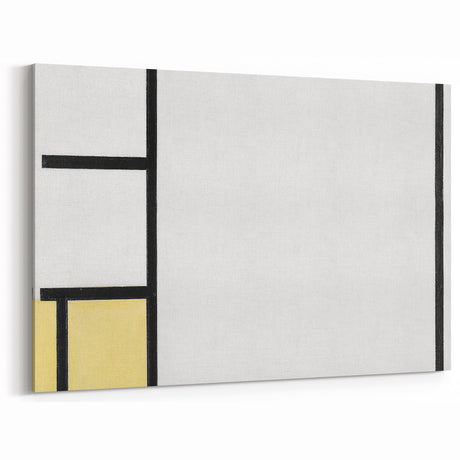 Geometric Composition - Minimalist Modern Wall Art in Primary Colors