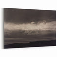 Monochrome Cloudscape - Moody Modern Wall Art in Black and White