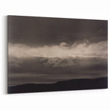 Monochrome Cloudscape - Moody Modern Wall Art in Black and White