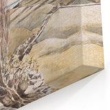 Pastoral Coastal Landscape - Soft Modern Wall Art in Earthy Tones