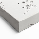 Small Worlds - Abstract Modern Wall Art in Monochrome Line Design