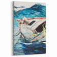 Realism Art Prints - Study of The Gulf Stream by Winslow Homer Canvas Art