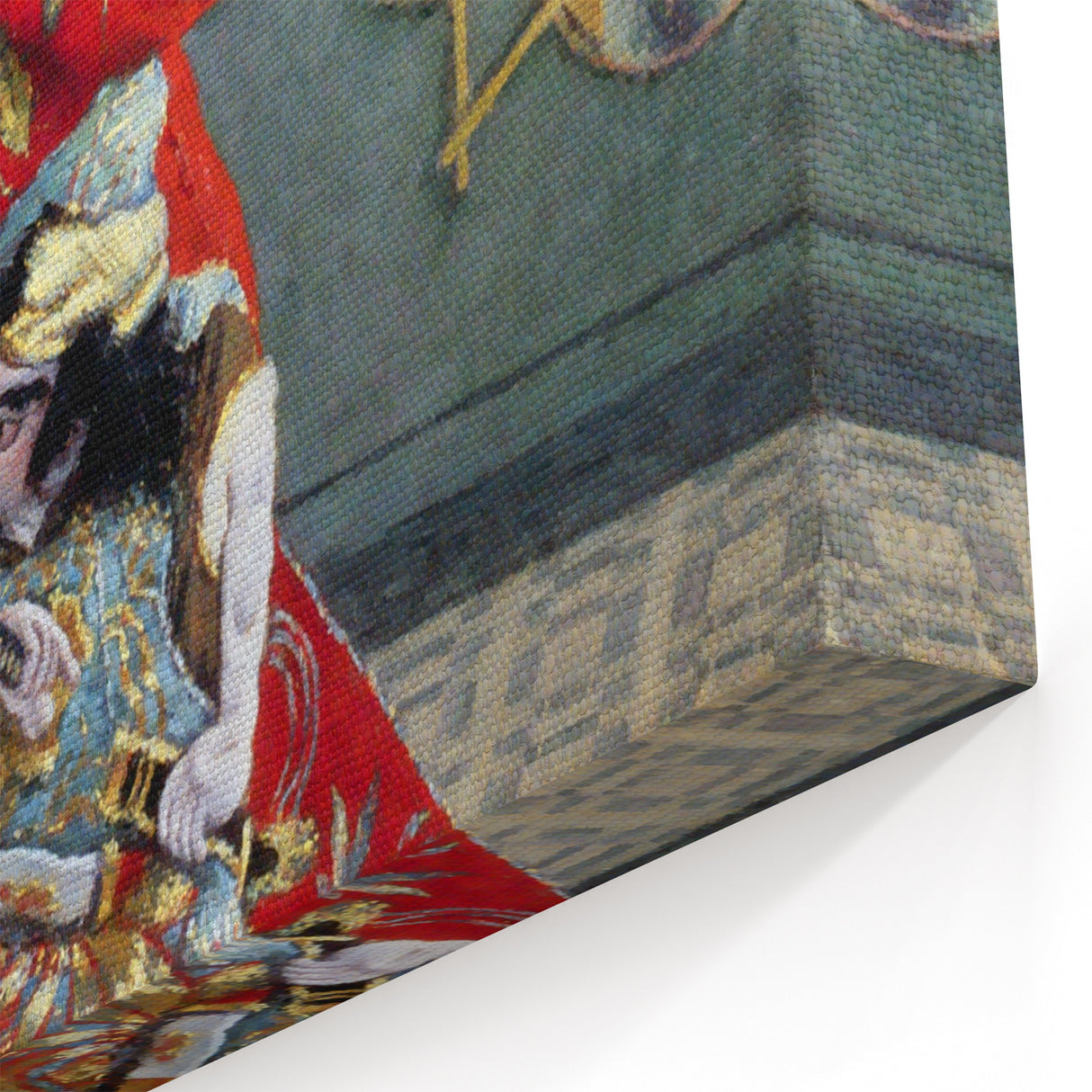 Impressionist Wall Art: Claude Monet's Camille in Japanese Costume Print
