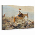 Realism Art Prints - The Bridle Path by Winslow Homer Mountain Scene Canvas