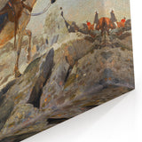 Realism Art Prints - The Bridle Path by Winslow Homer Mountain Scene Canvas