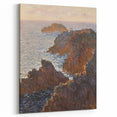 Impressionist Wall Art: Claude Monet's Rocks at Belle Isle Print