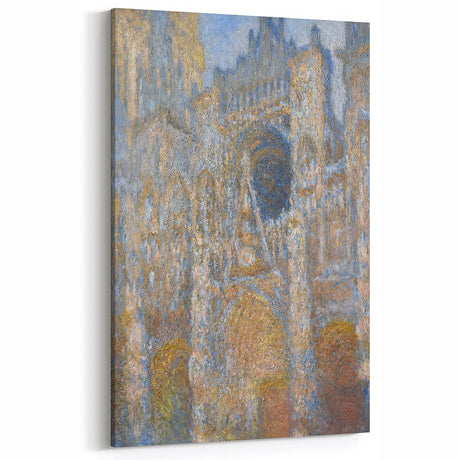 Impressionist Wall Art: Claude Monet's Rouen Cathedral in Sunlight Print