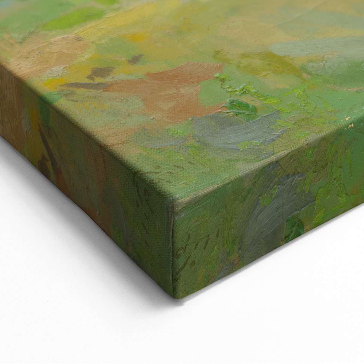 Impressionist Landscape Art: Lajos Csordák's Cloudy Sky Print