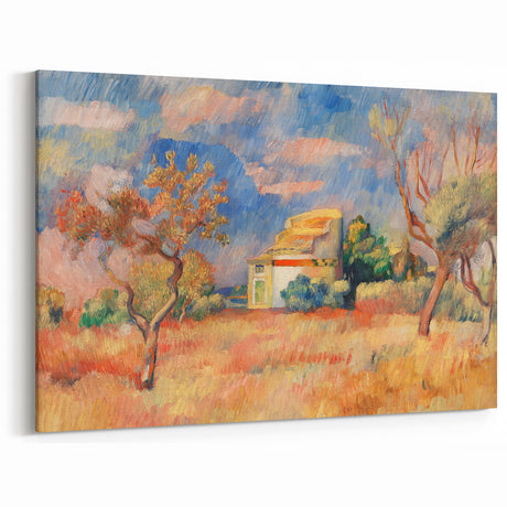 Impressionist Landscape Wall Art - Dovecote at Bellevue by Renoir Print