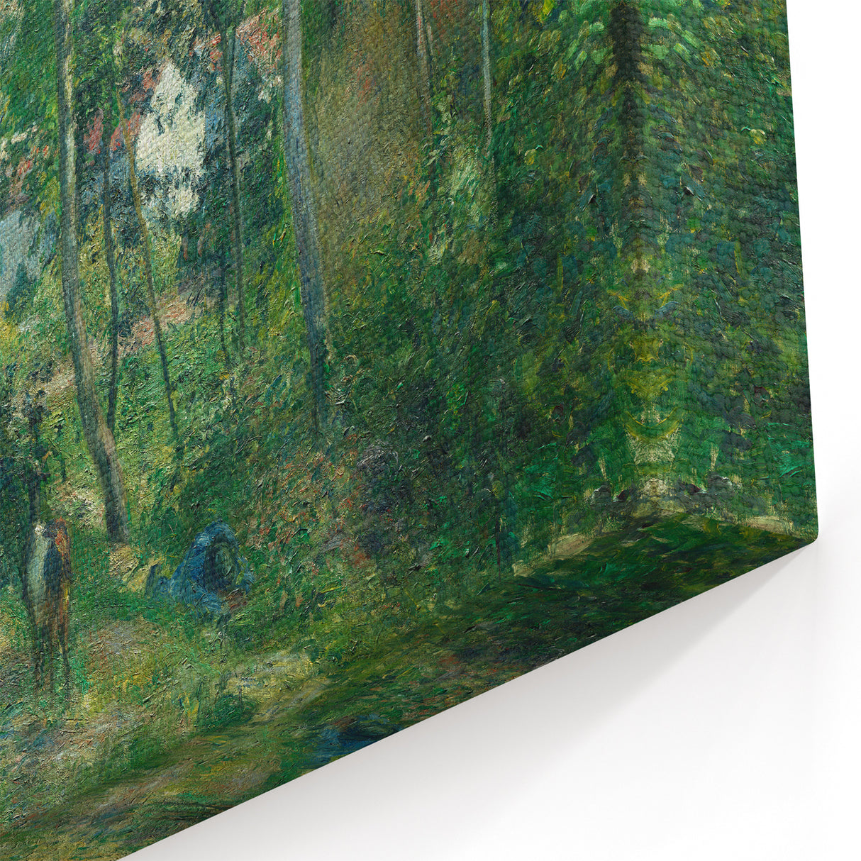 Impressionist Forest Scene - Edge of the Woods by Camille Pissarro Print