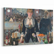 Impressionist Wall Art - A Bar at the Folies-Bergère by Manet Print