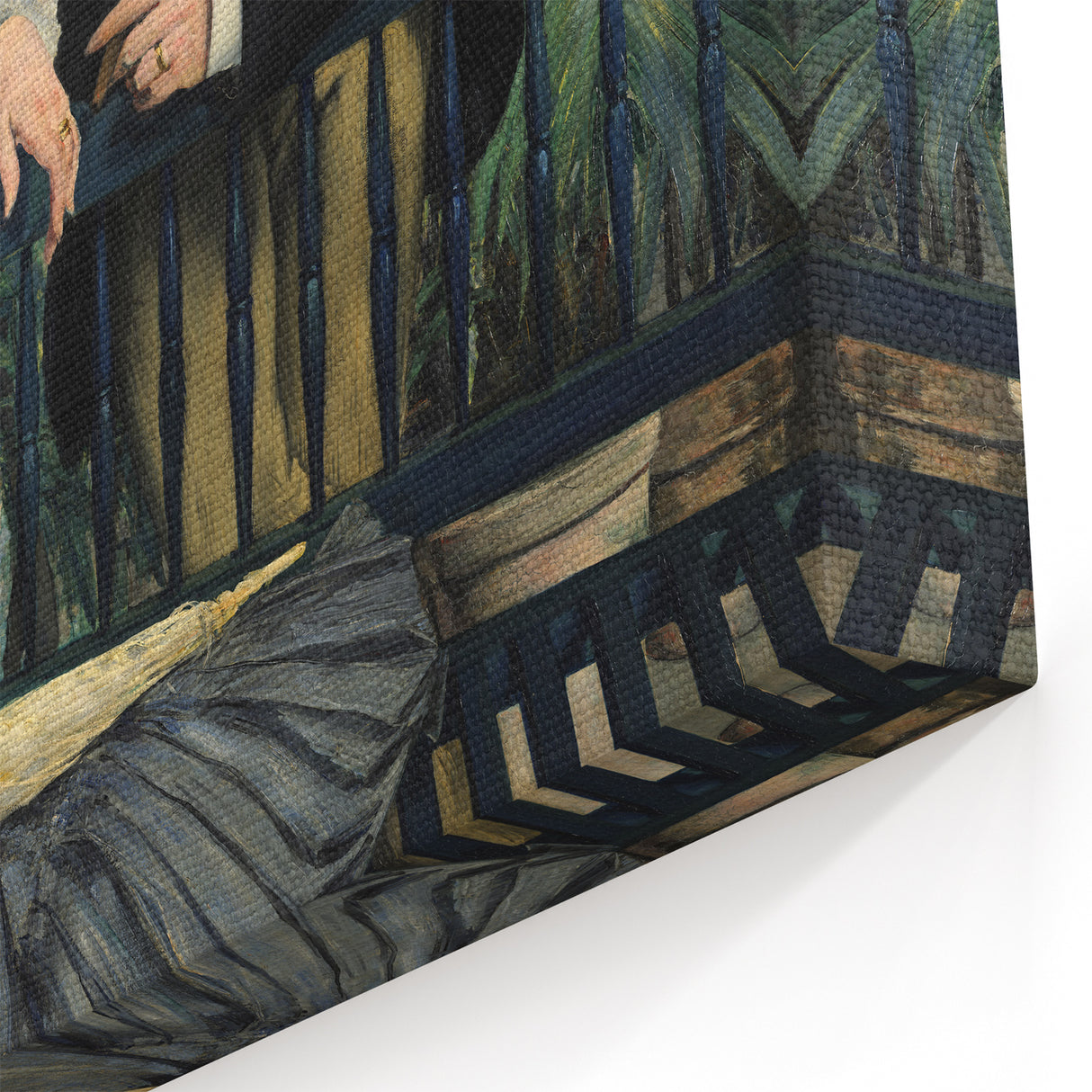 Impressionist Wall Art - In the Conservatory by Edouard Manet Print