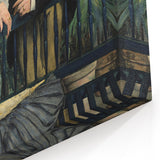 Impressionist Wall Art - In the Conservatory by Edouard Manet Print