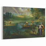Impressionist Landscape - Fishing by Edouard Manet Print