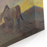 Impressionist Landscape - Evening Landscape by Theodor Philipsen Print