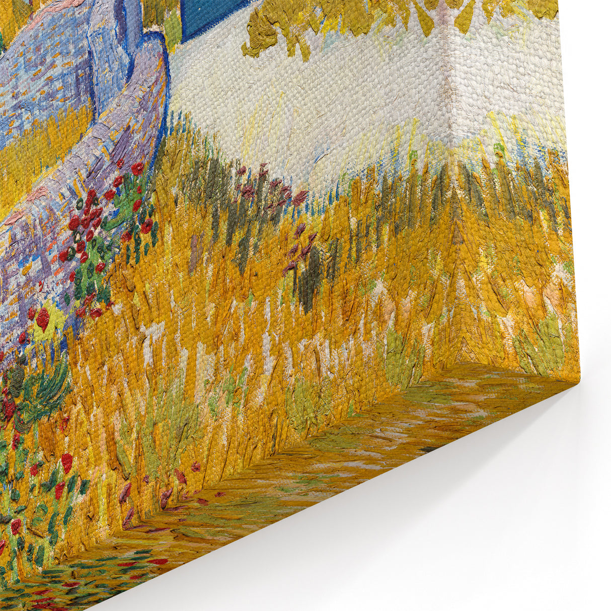 Impressionist Landscape - Farmhouse in Provence by Vincent van Gogh Print