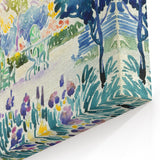 Garden of the Painter by Cross: Colorful Impressionist Garden Wall Art