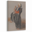 Realism Art Prints - Classical Realism Portrait of Middle Eastern Figure