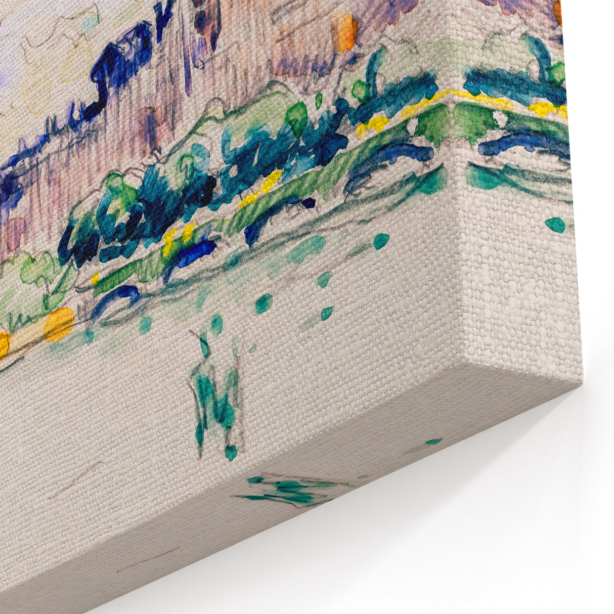 Geneva by Paul Signac: Vibrant Impressionist Cityscape Wall Art Print