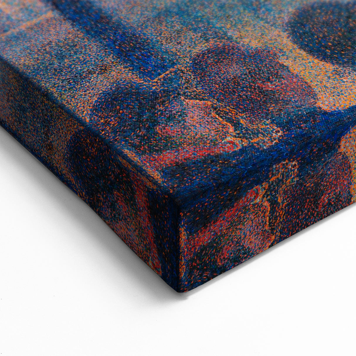 Circus Sideshow by Seurat: Vibrant Pointillist Impressionist Wall Art