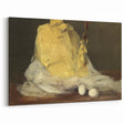 Realism Art Prints - Classical Realism Still Life of Butter and Eggs