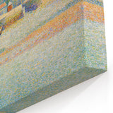 The Outer Harbor by Seurat: Charming Coastal Pointillist Wall Art Print