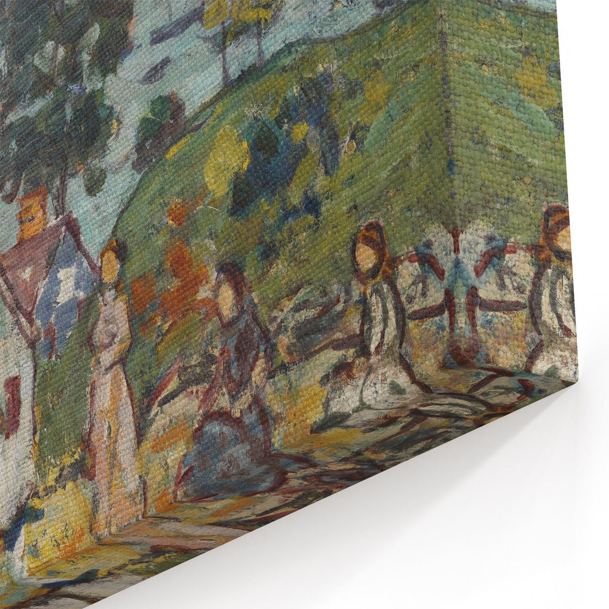 Gloucester Harbor by Prendergast: Colorful Coastal Impressionist Wall Art