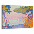 Golfe-Juan by Paul Signac: Colorful Coastal Pointillist Wall Art Print