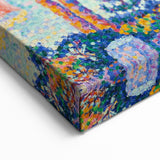 Golfe-Juan by Paul Signac: Colorful Coastal Pointillist Wall Art Print