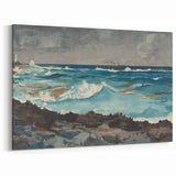 Seascape Realism Art – Waves at Nassau Fine Art Realism Print