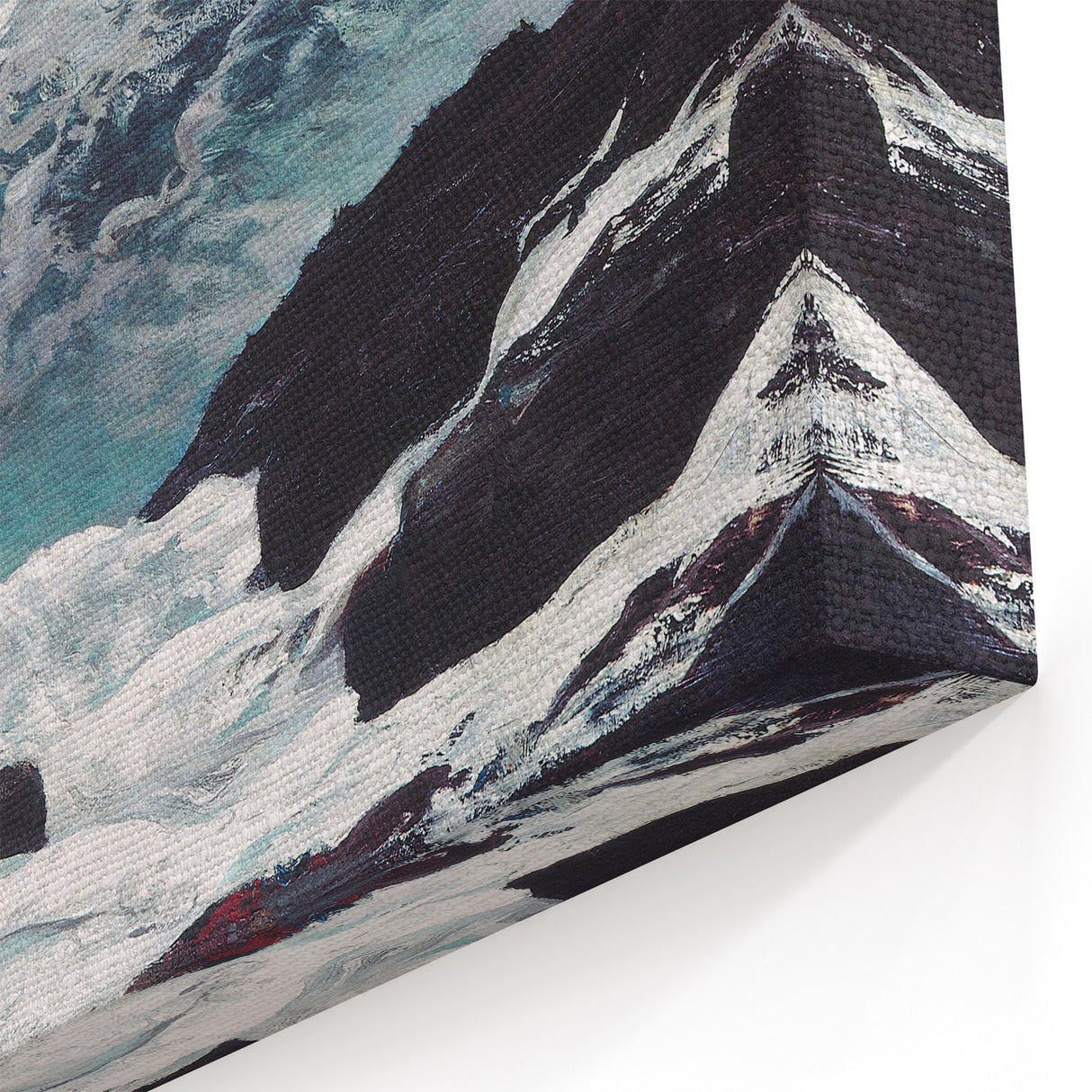 Realism Art Print of Ocean Waves – Northeaster by Winslow Homer